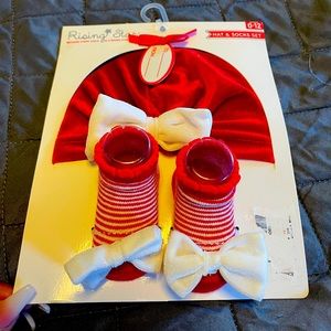 Hat & Socks Christmas set